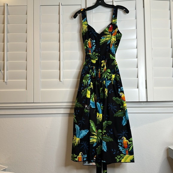 Marc Jacobs Tropical parrot prints dress - Picture 2 of 7